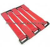 RKC 固定ベルト 2cm × 20cm (赤×5本) : 042K3