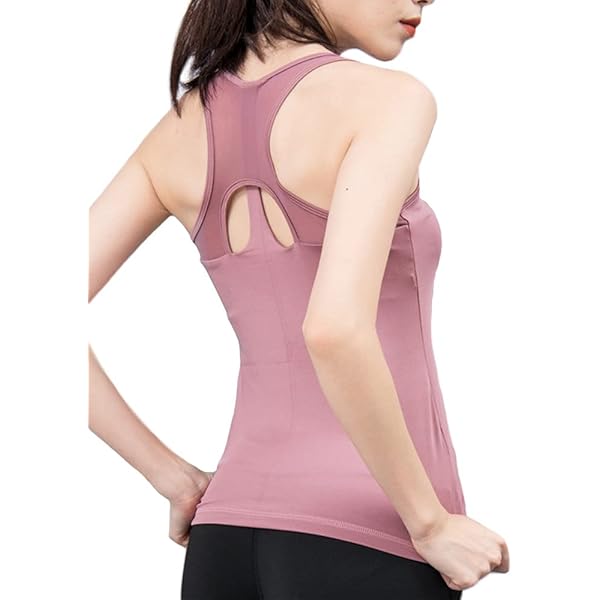 Amazon | [reinamora] ブラトップ バッド付き サポート 伸縮性 吸湿速