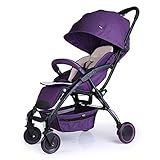 ライト幼児車の傘, ファッション ベビーカー, 高い視点 乳母車, 片手倍, あなたが座ったりうそことができます (H)