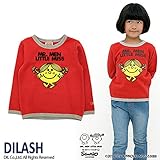 (ディラッシュ) DILASH 秋'14 Mr.Men（ミスターメン）トレーナー（リトルミス・サンシャイン） 90 レッド