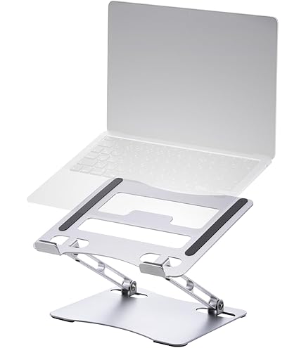 パソコン【スタンド付き】 Amazon.co.jp: サンワダイレクト ノートパソコンスタンド 折りたたみ