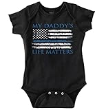 Briscoブランドのパパの新しい両親Lifeベビーシャワーギフト面白いSaying Baby Onesieボディスーツ カラー: ブラック