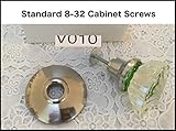 V010 knob with the best Polished Chrome hardware for door/drawer thickness to 3/4" or longer [並行輸入品]