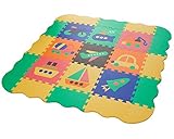 EVAプレイマット 25枚【IT-tm】ビーク(#9810667) マットサイズ：約32×32×1.2cm (約0.5畳分)