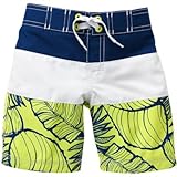 GYMBOREE(ジンボリー) カラーブロックボードショーツ ライムエード 水着 12～18ヶ月【並行輸入】