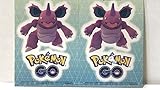 ポケモンセンター限定 ステッカー 2枚セット ポケモンGO サカキのニドキング