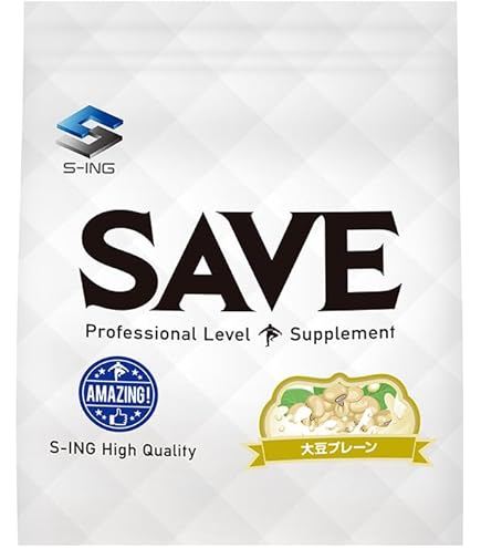 Amazon | SAVE ソイプロテイン プレミアム 大豆プレーン ノン 