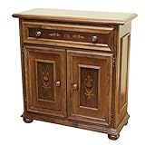 イタリア2ドアサイドボード 象嵌細工完成品キャビネット