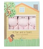 Angel Dear Pair and a Spare 3 Piece Blanket Set, Hippo by Angel Dear