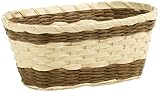 ツートン色ペーパー 連鉢4号用 茶 (30×17×12.5cm) 272-40WB