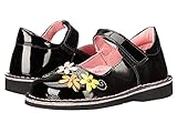 [キッドエクスプレス] Kid Express Lilian (Toddler/Little Kid/Big Kid) フラットシューズ Black Patent 34 (US 3-3.5 Littl