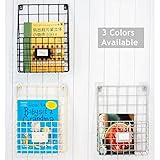 KING DO WAY 26x35cm 収納ケース ラック 壁掛け 収納ボックス 鉄 3色 ブラック