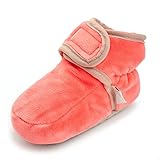 Tovadoo ベビーシューズ マジックテープ 無地 多色 男女共用 滑り止め 履きやすい つま先保護 ソフト キュート ファッション 室内　保育園