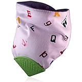 Alphabet Soft Cotton Baby Teething Bandana, Teething Bib, Drool Bib (ABCs) [並行輸入品]