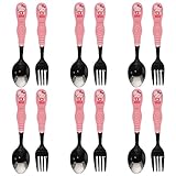 Zak! (12pc) Hello Kitty Flatware Set Kids Silverware Spoon & Fork Sanrio Tableware 6 Sets【クリスマス】【ツリー