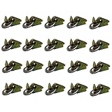 20 Extra Heavy Duty Eトラック継手NHRA Enclosedトレーラーリング