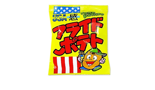 Amazon 菓道 フライドポテト 30個入 2丁目ひみつ基地 駄菓子 通販