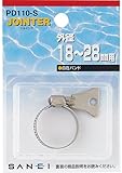 三栄 自在バンド ホース外径18~28mm用