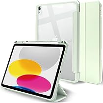 iPad 10世代シルバー 本体 緑色カバー付き iPad 10世代 ケース 10 2022 Air 5 10.9インチ 第5世代 カバー iPad第5