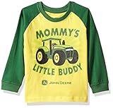 John Deere SHIRT ベビー・ボーイズ カラー: イエロー