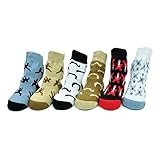 有機ベビーソックス6-pairギフトセット – ヒップスター – Ninja口ひげギターキュートBoys