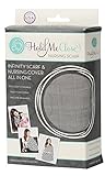 Sale Hold Me Close Muslin 100% Cotton Nursing Scarf (Slate Gray) by Hold Me Close