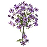 Nearly Natural 2125-PP 28.5' Cosmo Stem (Set of 12) Purple [並行輸入品]