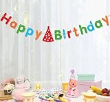 Dream Gate! ガーランド 誕生日パーティー ペーパー 飾り バナー デコレーション 文字 パーティー バースデー プレゼント (誕生日)