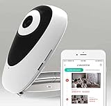 Orphan スマートベビーモニター Wifi 防犯カメラ 双方向音声通信 ナイトビジョン 撮影 録画 動作検知 通知 SDカード Iphone/Ipad/Android スマホ対応