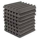 8Pcs 305X305X45Mm Soundproofing Sound-Absorbing Noise Foam