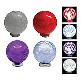 Frosted Globe w / LED 6 "