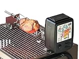 どんな焼網にもワンタッチ! 『くるくるBBQ』 丸焼キット | お手持ちのコンロやグリルにポン置き シュラスコ & ロティサリー