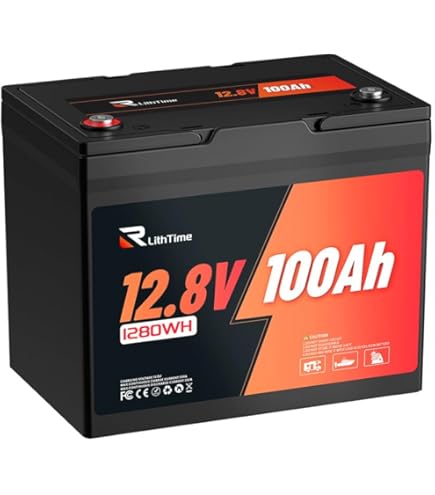 Ampere Time 12V 6Ahリン酸鉄リチウムバッテリー Amazon | LiTime 12V 20Ah リン酸鉄リチウムイオンバッテリー 256Wh