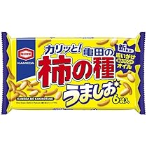 Amazon.co.jp: 亀田製菓 亀田の柿の種 うましお 150g袋×12袋入