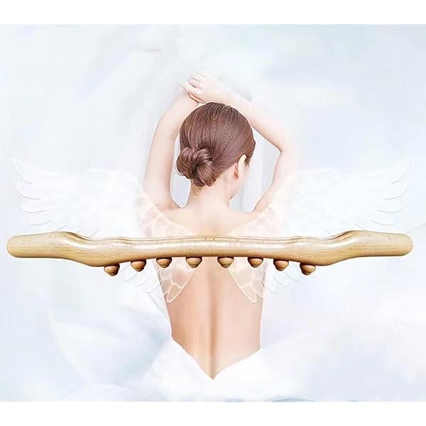 Amazon.co.jp: MeetAll 木製 筋膜リリース ローラー マッサージ棒