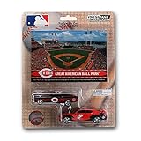 MLB Cincinnati Reds Ford Mustang and Dodge Charger 1:64 Scale Diecast Cars [並行輸入品]