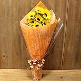 [エルフルール]ひまわり20本 花束 生花 フラワーギフト プレゼント ヒマワリ 向日葵 誕生日