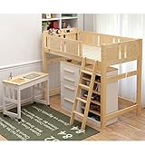 天然木製 システムベッドセットショートサイズ/ナチュラル