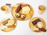 木のおもちゃSoopsori(スプソリ) 木製ままごと 朝食おやつ食材食器セット