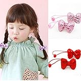 YISYO ヘアゴム 　ヘアクリップ　ヘアピン 　ヘアアクセサリー 髪飾り ギラギラ　可愛い　レデイース　キュート おしゃれ　人気な髪飾り　 (ヘアゴム)