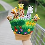 RaiFu 指人形　　かわいい　手指　　子供　動物園　手袋 24cm森林動物