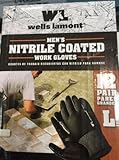 Wells Lamont Mens Nitrile Coated Work Gloves 12-Pair Large by Wells Lamont [並行輸入品]