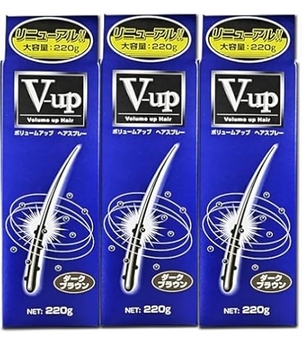 Amazon | ピノーレ V-up ボリューム アップ ヘアスプレーダーク