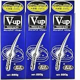 【増量品220gx3本】ピノーレ ボリュームアップ V-up ヘアスプレー ダークブラウン 増量220g×3本 (薄毛隠しスプレー)