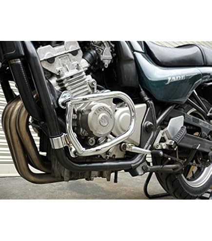 JADE250 エンジンガード メッキ 金具付き/ MC23ジェイド Amazon 