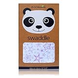 Supreme Swaddle Blanket Serene Panda | High Quality 100% Soft Muslin | Multi Purposed Unisex Wrappin