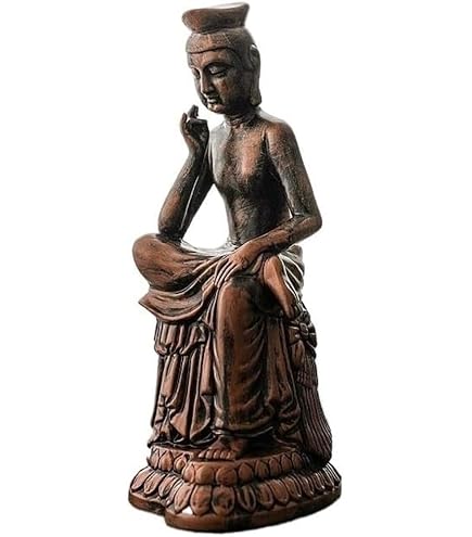 Amazon｜仏像 弥勒菩薩半跏思惟像 銅像 仏壇 置物 (Size : 30CM)｜仏像