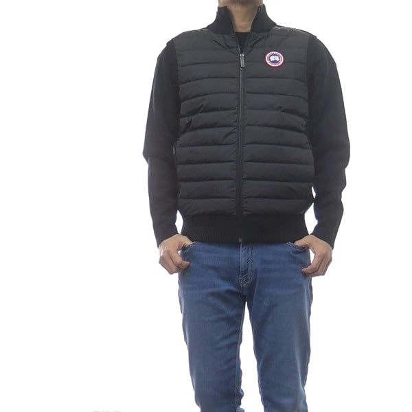 Amazon | [CANADA GOOSE(カナダグース)] ダウンベスト HYBRIDGE KNIT