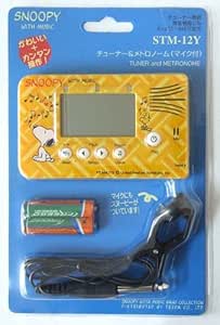 Amazon Snoopy With Music Stm 12y チューナー 楽器 音響機器