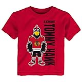 NHL幼児用"マスコットプライド"半袖Tシャツ レッド